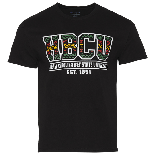 

Champion Mens Champion NC A&T HBCU T-Shirt - Mens Black Size S