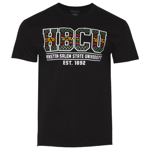

Champion Mens Champion Winston-Salem HBCU T-Shirt - Mens Black Size S