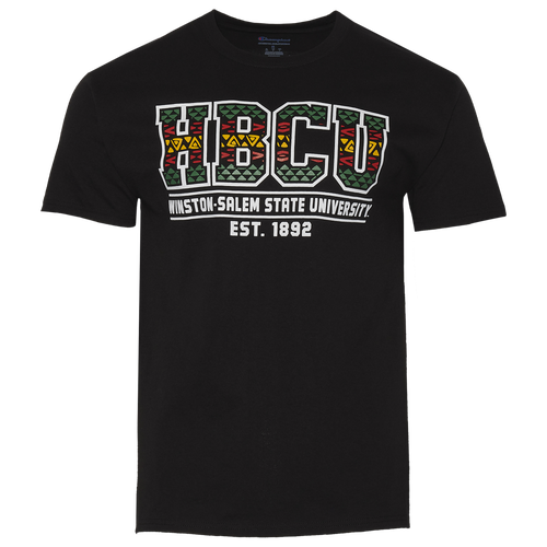 

Champion Mens Champion Winston-Salem HBCU T-Shirt - Mens Black Size XL