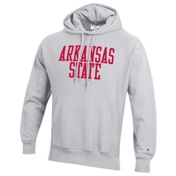 Men's - Champion NCAA Reverse Weave Wordmark Hoodie - Silver Gray
