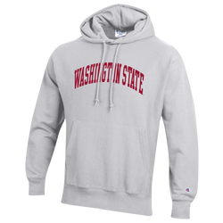 Men's - Champion NCAA Reverse Weave Wordmark Hoodie - Silver Gray
