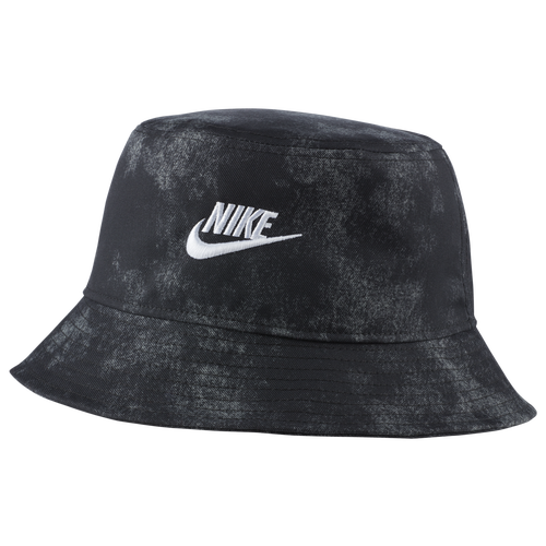 

Nike Mens Nike Futura Tie-Dye Bucket - Mens Black/White/Grey Size L/XL