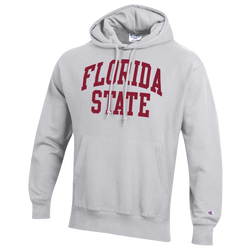 Men's - Champion NCAA Reverse Weave Wordmark Hoodie - Silver Gray