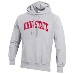 Men's - Champion NCAA Reverse Weave Wordmark Hoodie - Silver Gray
