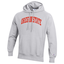 Men's - Champion NCAA Reverse Weave Wordmark Hoodie - Silver Gray