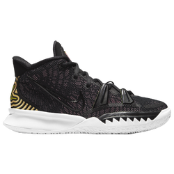 Boys' Grade School - Nike Kyrie 7 - Black/Black/Arctic Punch