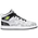 Jordan AJ 1 Mid SE - Boys' Preschool White/Black/Volt