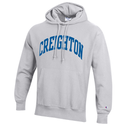 Men's - Champion NCAA Reverse Weave Wordmark Hoodie - Silver Gray