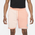 Jordan Jumpman Classic Fleece Short - Men's Crimson Bliss/Arctic Orange