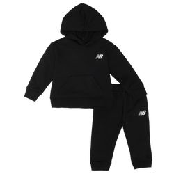 Boys' Infant - New Balance Fleece Set - Black/White