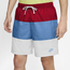 Nike Club Essentials Novelty Shorts - Men's White/Blue/Red