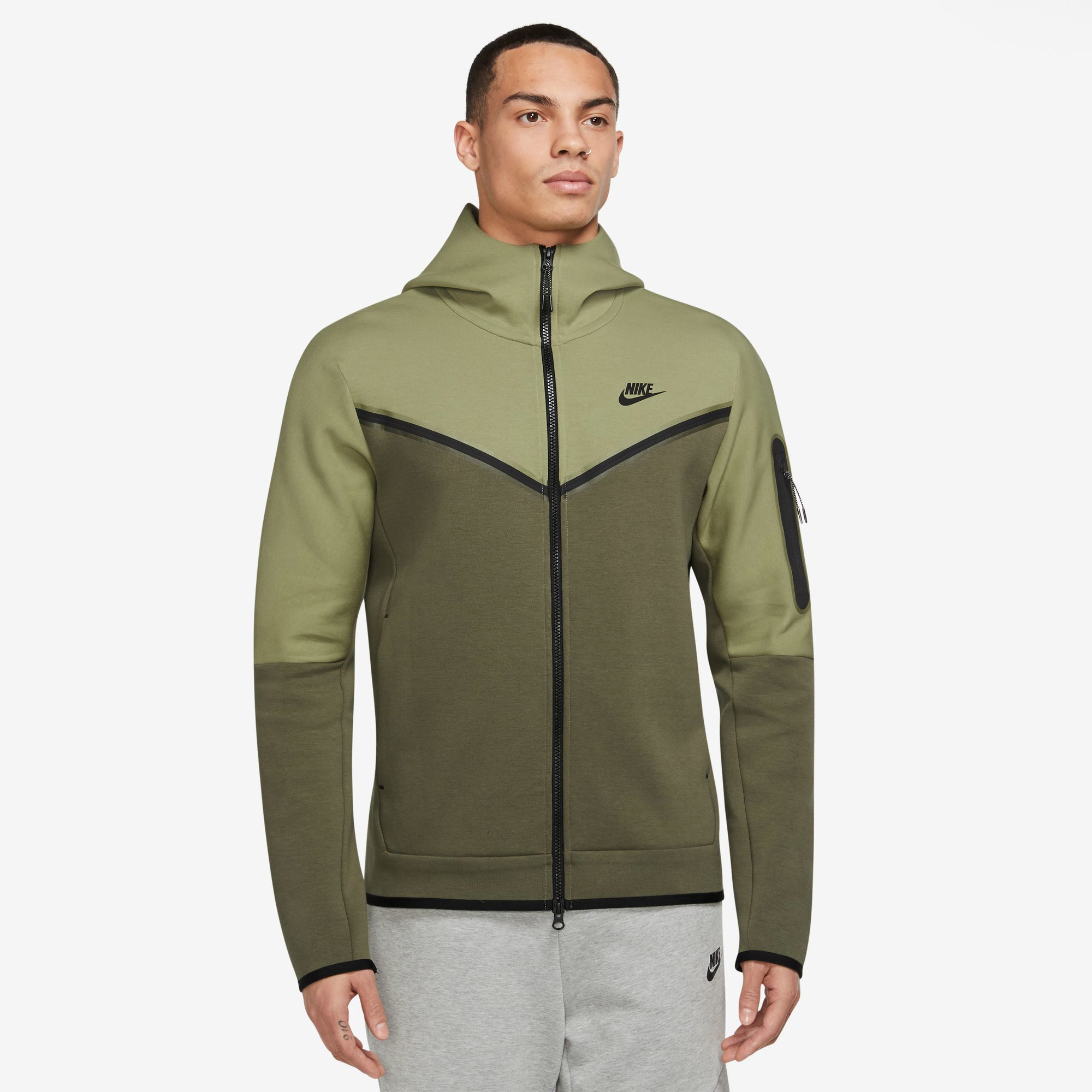 footlocker nike tech hoodie
