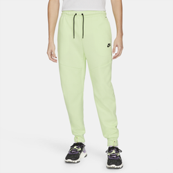 Men's - Nike Tech Fleece Joggers - Light Liquid Lime/Black