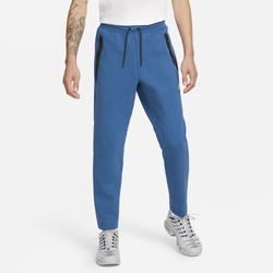 Men's - Nike Tech Fleece Pants - Blue/White