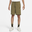 Nike Tech Fleece Shorts - Men's Medium Olive/Black