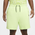 Nike Tech Fleece Shorts - Men's Light Liquid Lime/Black