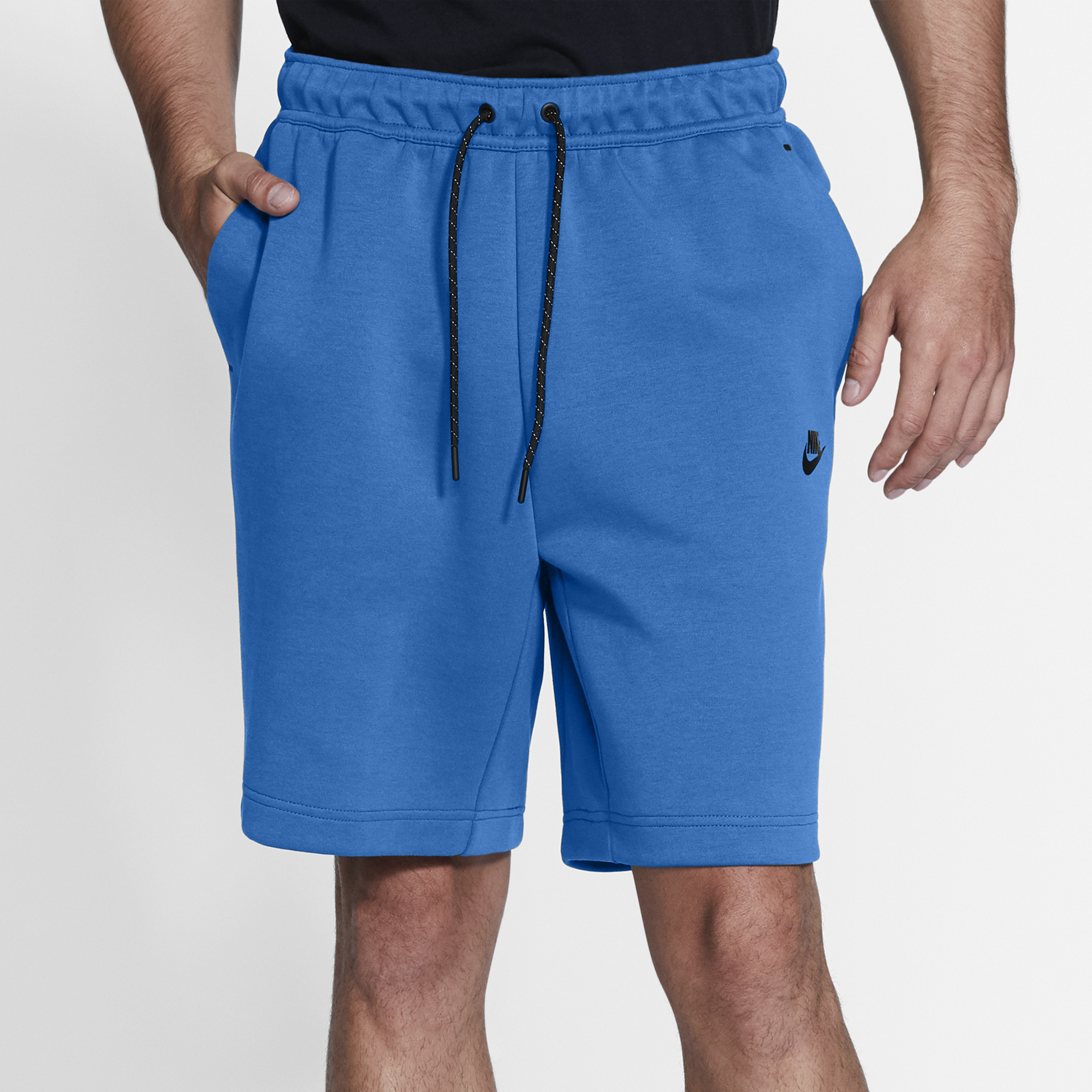 royal blue nike sweat shorts