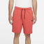 Nike Tech Fleece Shorts - Men's Orange/Black