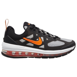 Girls' Grade School - Nike Air Max Genome - Black/Orange