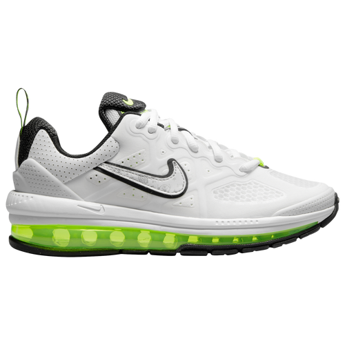 

Nike Boys Nike Air Max Genome - Boys' Grade School Running Shoes White/Black Size 06.0