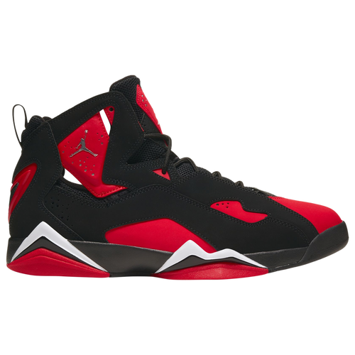 

Jordan Mens Jordan Jordan True Flight - Mens Basketball Shoes Black/Chrome/Univ Red Size 10.0