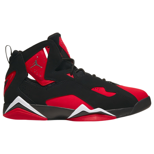 

Jordan Mens Jordan Jordan True Flight - Mens Basketball Shoes Black/Chrome/Univ Red Size 10.5