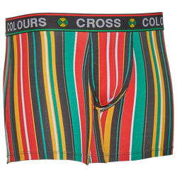 Men's - Cross Colours Graphic Briefs - Red/Yellow/Green