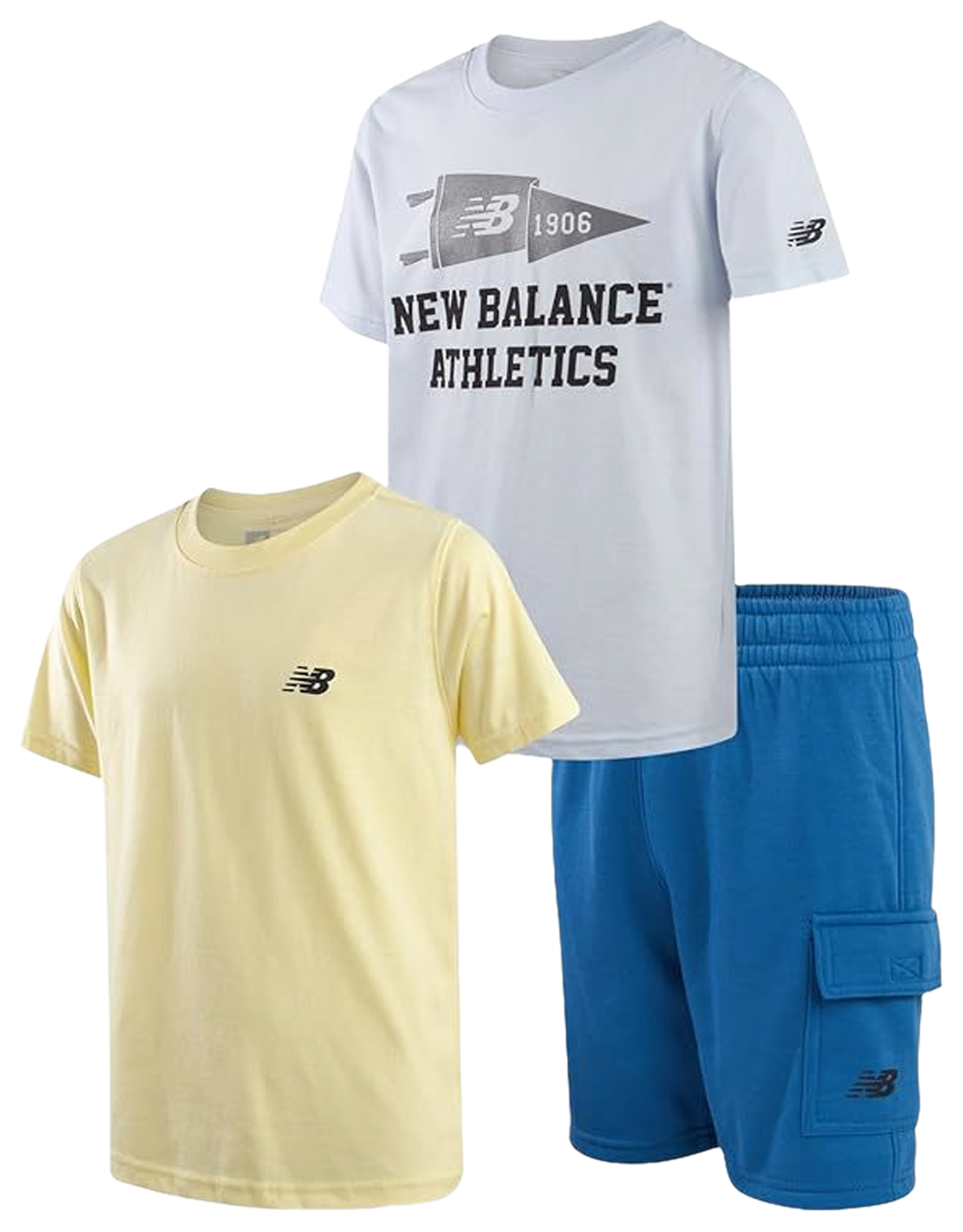 【激安通販 オンラインショップ】 & T-Shirt Piece 3 Balance New Shorts Locker Foot Kids | Set ウェア
