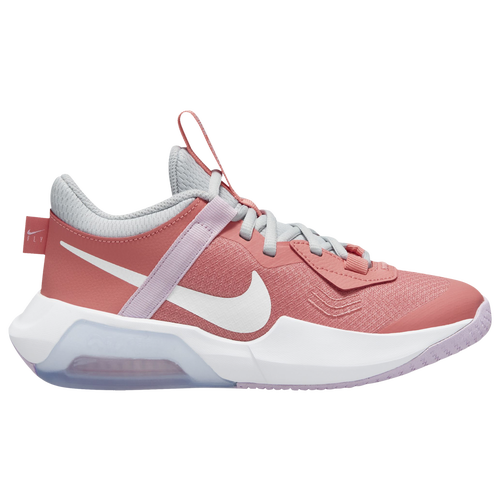 

Nike Girls Nike Air Zoom Crossover - Girls' Grade School Basketball Shoes Pink Salt/White Size 06.0