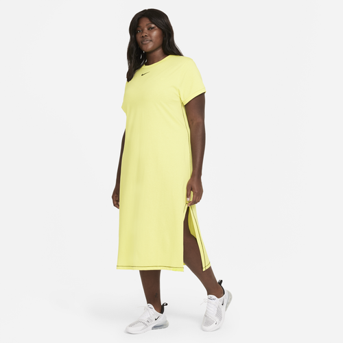 Nike Sportswear Icon Clash Women's Maxi Dress In Light Zitron