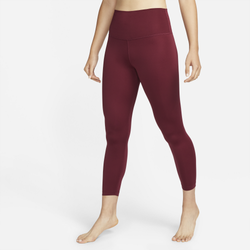 Women's - Nike Yoga 7/8 Tights - Maroon