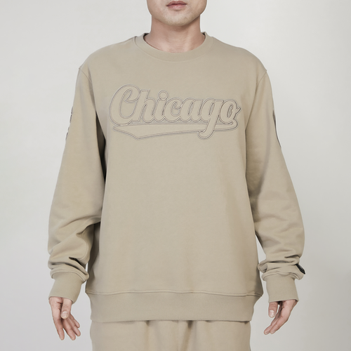 

Pro Standard Mens Pro Standard Cubs Tonal Fleece Crewneck - Mens Taupe Size XXL