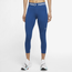 Nike Pro Plus Size 365 Crop Tights - Women's Blue/White