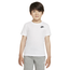 Nike NSW Embroidered Futura T-Shirt - Boys' Preschool White/Black