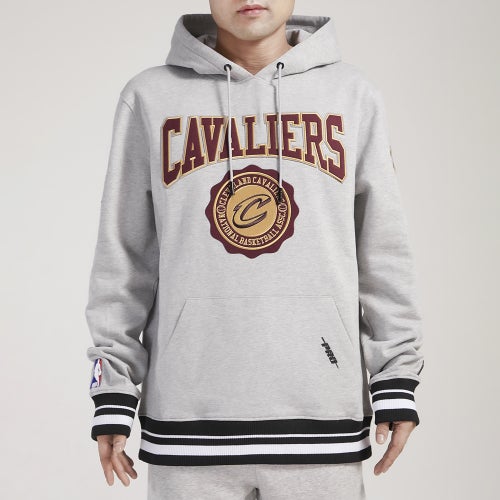 

Pro Standard Mens Pro Standard Cavaliers Crest Emblem Fleece P/O Hoodie - Mens Gray Size M