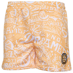 Men's - Overtime YNG Dreamerz Collage Shorts - Yellow/White