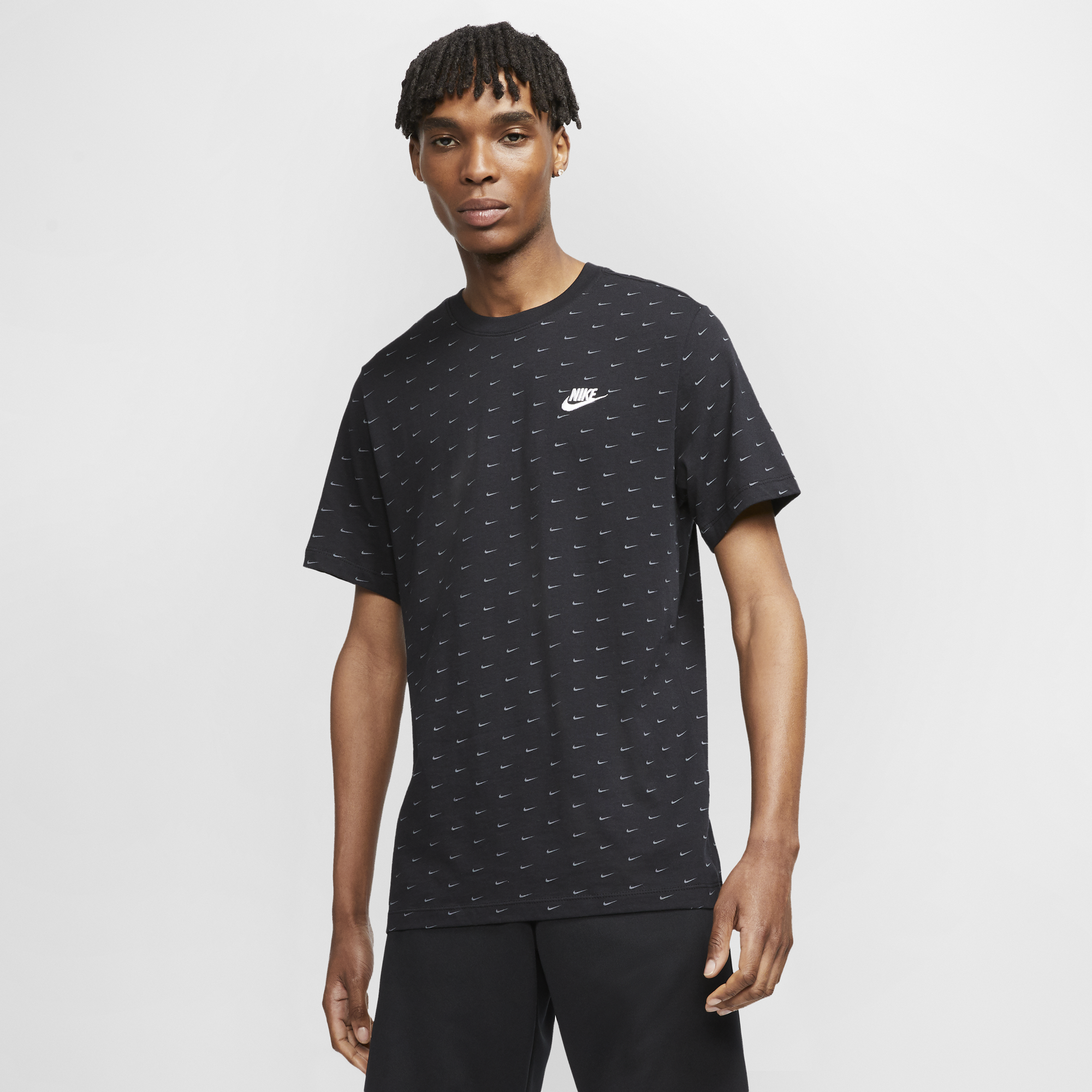 nike mini swoosh t shirt mens