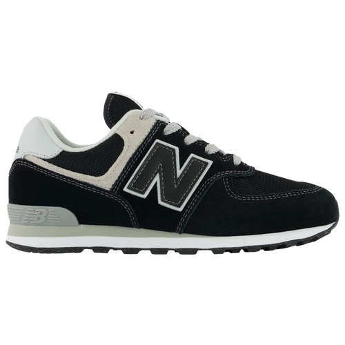 

Boys New Balance New Balance 574 Core - Boys' Grade School Shoe Black Size 05.0