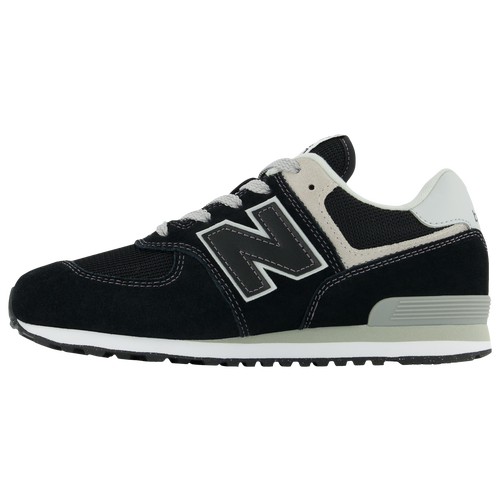 New balance classic 574 black best sale