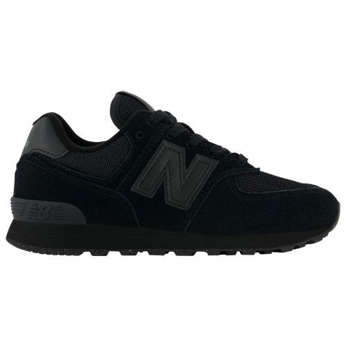 

New Balance Boys New Balance 574 Core - Boys' Preschool Running Shoes Black/Black Size 2.0