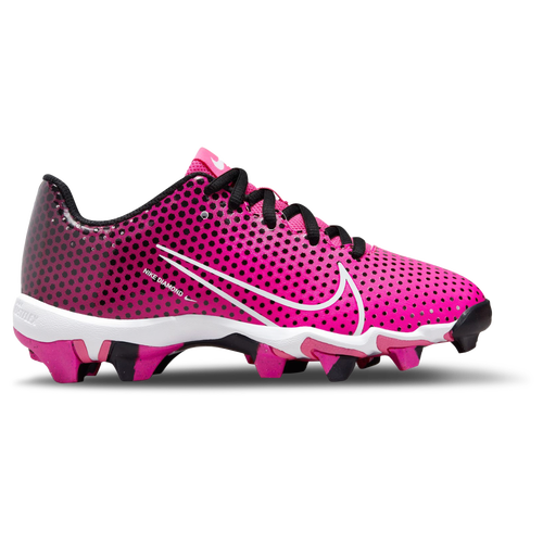 Nike Kids' Girls  Hyperdiamond 4 Keystone In Black/white/fierce Pink