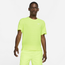 Nike Dry Miler Short Sleeve Top - Men's Volt/Reflective Silver