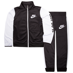 Boys' Preschool - Nike Just Do It Tricot Set - Black/Black