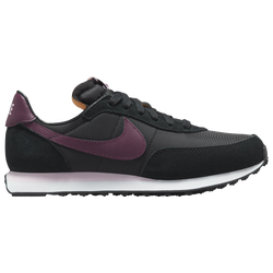 Girls' Grade School - Nike Waffle Trainer 2 - Black/Purple