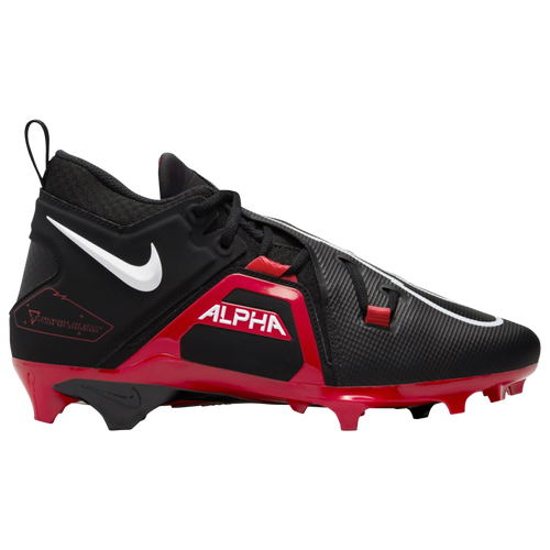 

Nike Mens Nike Alpha Menace Pro 3 - Mens Football Shoes Univ Red/White/Black Size 11.5