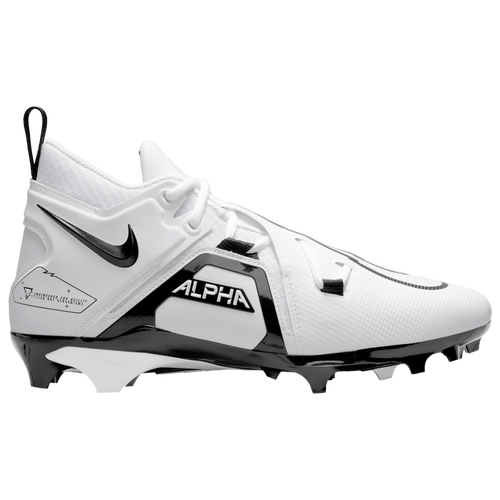 

Nike Mens Nike Alpha Menace Pro 3 - Mens Football Shoes White/Black/White Size 16.0