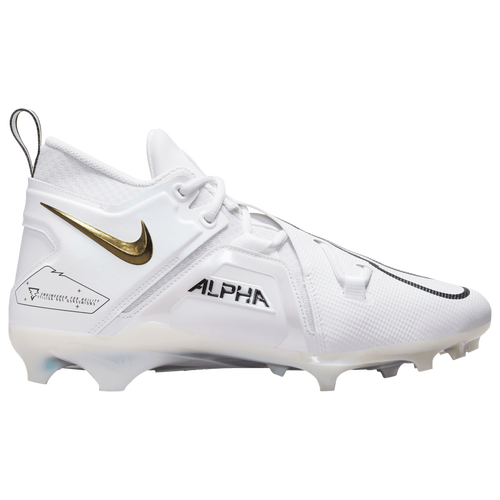 

Nike Mens Nike Alpha Menace Pro 3 - Mens Football Shoes White/Black/White Size 10.5