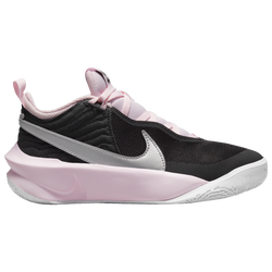 Girls' Grade School - Nike Team Hustle D 10 - Black/Silver/Pink