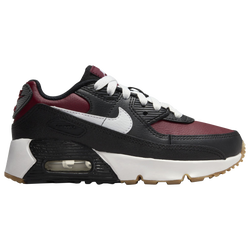 Boys' Preschool - Nike Air Max 90 - Black/White/Team Red