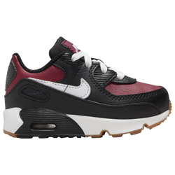 Boys' Toddler - Nike Air Max 90 Leather - Team Red/Black/White